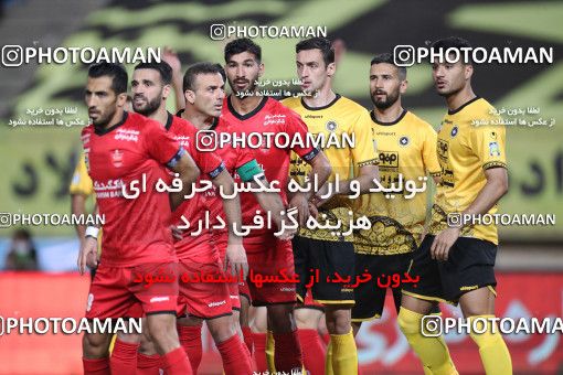 1648914, Isfahan, Iran, لیگ برتر فوتبال ایران، Persian Gulf Cup، Week 22، Second Leg، Sepahan 1 v 1 Persepolis on 2021/05/09 at Naghsh-e Jahan Stadium