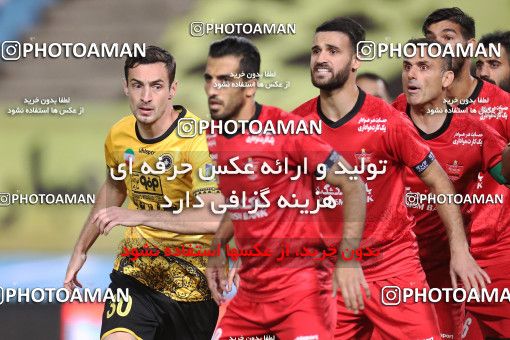 1648898, Isfahan, Iran, لیگ برتر فوتبال ایران، Persian Gulf Cup، Week 22، Second Leg، Sepahan 1 v 1 Persepolis on 2021/05/09 at Naghsh-e Jahan Stadium