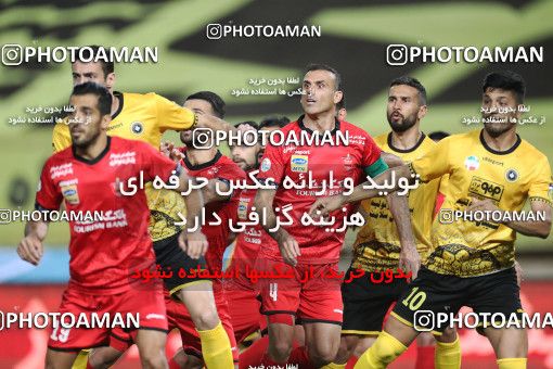 1649002, Isfahan, Iran, لیگ برتر فوتبال ایران، Persian Gulf Cup، Week 22، Second Leg، Sepahan 1 v 1 Persepolis on 2021/05/09 at Naghsh-e Jahan Stadium