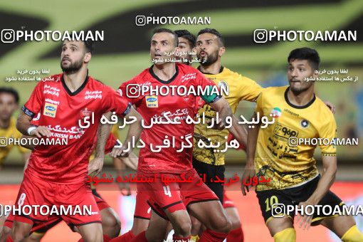 1648844, Isfahan, Iran, لیگ برتر فوتبال ایران، Persian Gulf Cup، Week 22، Second Leg، Sepahan 1 v 1 Persepolis on 2021/05/09 at Naghsh-e Jahan Stadium