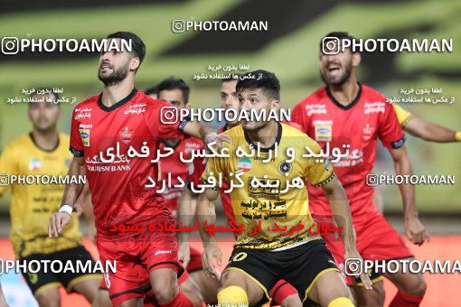 1648906, Isfahan, Iran, لیگ برتر فوتبال ایران، Persian Gulf Cup، Week 22، Second Leg، Sepahan 1 v 1 Persepolis on 2021/05/09 at Naghsh-e Jahan Stadium