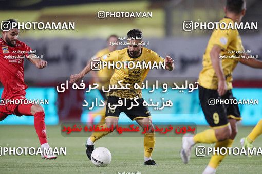 1648838, Isfahan, Iran, لیگ برتر فوتبال ایران، Persian Gulf Cup، Week 22، Second Leg، Sepahan 1 v 1 Persepolis on 2021/05/09 at Naghsh-e Jahan Stadium
