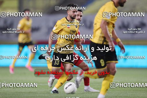 1648932, Isfahan, Iran, لیگ برتر فوتبال ایران، Persian Gulf Cup، Week 22، Second Leg، Sepahan 1 v 1 Persepolis on 2021/05/09 at Naghsh-e Jahan Stadium