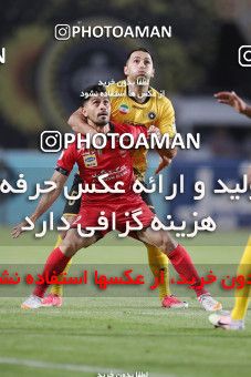 1648884, Isfahan, Iran, لیگ برتر فوتبال ایران، Persian Gulf Cup، Week 22، Second Leg، Sepahan 1 v 1 Persepolis on 2021/05/09 at Naghsh-e Jahan Stadium