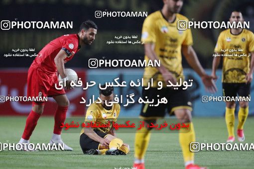 1648847, Isfahan, Iran, لیگ برتر فوتبال ایران، Persian Gulf Cup، Week 22، Second Leg، Sepahan 1 v 1 Persepolis on 2021/05/09 at Naghsh-e Jahan Stadium