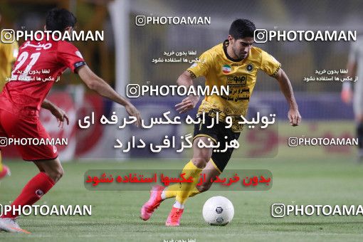 1648824, Isfahan, Iran, لیگ برتر فوتبال ایران، Persian Gulf Cup، Week 22، Second Leg، Sepahan 1 v 1 Persepolis on 2021/05/09 at Naghsh-e Jahan Stadium