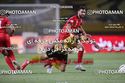 1648869, Isfahan, Iran, لیگ برتر فوتبال ایران، Persian Gulf Cup، Week 22، Second Leg، Sepahan 1 v 1 Persepolis on 2021/05/09 at Naghsh-e Jahan Stadium
