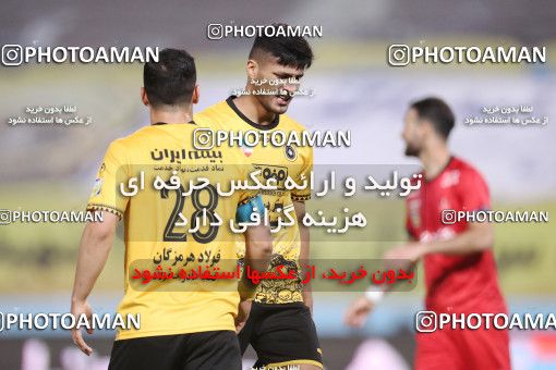 1648891, Isfahan, Iran, لیگ برتر فوتبال ایران، Persian Gulf Cup، Week 22، Second Leg، Sepahan 1 v 1 Persepolis on 2021/05/09 at Naghsh-e Jahan Stadium