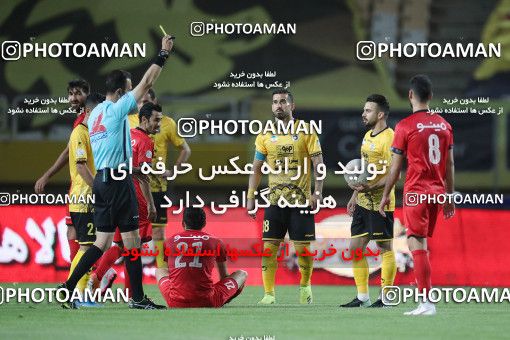 1648892, لیگ برتر فوتبال ایران، Persian Gulf Cup، Week 22، Second Leg، 2021/05/09، Isfahan، Naghsh-e Jahan Stadium، Sepahan 1 - ۱ Persepolis
