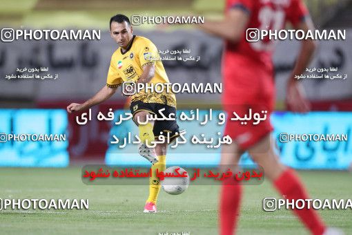 1648854, Isfahan, Iran, لیگ برتر فوتبال ایران، Persian Gulf Cup، Week 22، Second Leg، Sepahan 1 v 1 Persepolis on 2021/05/09 at Naghsh-e Jahan Stadium