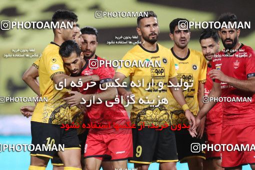 1648994, Isfahan, Iran, لیگ برتر فوتبال ایران، Persian Gulf Cup، Week 22، Second Leg، Sepahan 1 v 1 Persepolis on 2021/05/09 at Naghsh-e Jahan Stadium