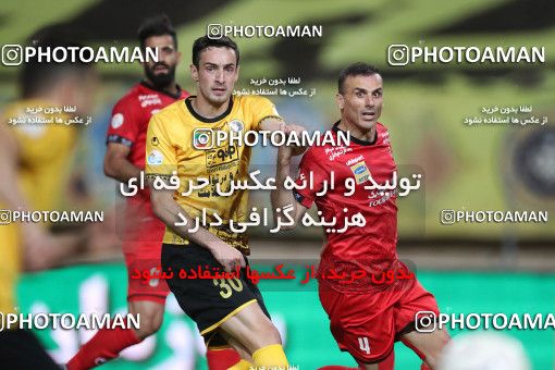 1648856, Isfahan, Iran, لیگ برتر فوتبال ایران، Persian Gulf Cup، Week 22، Second Leg، Sepahan 1 v 1 Persepolis on 2021/05/09 at Naghsh-e Jahan Stadium