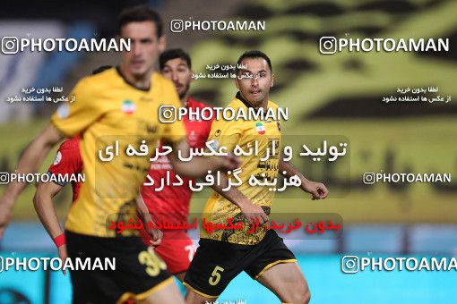 1648916, Isfahan, Iran, لیگ برتر فوتبال ایران، Persian Gulf Cup، Week 22، Second Leg، Sepahan 1 v 1 Persepolis on 2021/05/09 at Naghsh-e Jahan Stadium