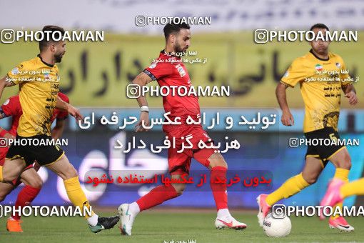 1649132, Isfahan, Iran, لیگ برتر فوتبال ایران، Persian Gulf Cup، Week 22، Second Leg، Sepahan 1 v 1 Persepolis on 2021/05/09 at Naghsh-e Jahan Stadium