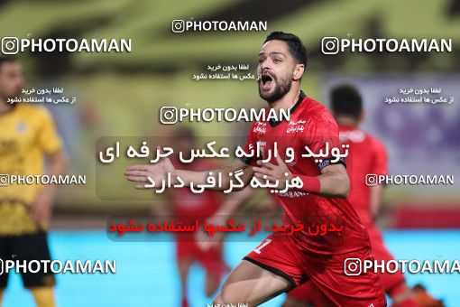 1649228, Isfahan, Iran, لیگ برتر فوتبال ایران، Persian Gulf Cup، Week 22، Second Leg، Sepahan 1 v 1 Persepolis on 2021/05/09 at Naghsh-e Jahan Stadium