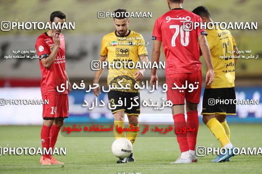 1649161, Isfahan, Iran, لیگ برتر فوتبال ایران، Persian Gulf Cup، Week 22، Second Leg، Sepahan 1 v 1 Persepolis on 2021/05/09 at Naghsh-e Jahan Stadium
