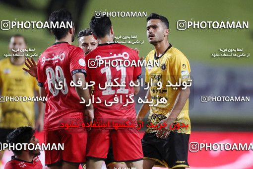 1649244, Isfahan, Iran, لیگ برتر فوتبال ایران، Persian Gulf Cup، Week 22، Second Leg، Sepahan 1 v 1 Persepolis on 2021/05/09 at Naghsh-e Jahan Stadium