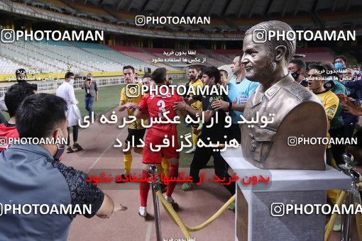 1649213, Isfahan, Iran, لیگ برتر فوتبال ایران، Persian Gulf Cup، Week 22، Second Leg، Sepahan 1 v 1 Persepolis on 2021/05/09 at Naghsh-e Jahan Stadium