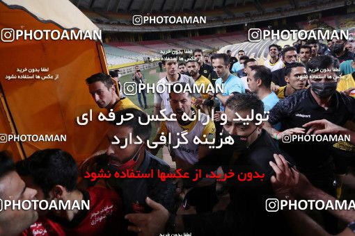 1649139, Isfahan, Iran, لیگ برتر فوتبال ایران، Persian Gulf Cup، Week 22، Second Leg، Sepahan 1 v 1 Persepolis on 2021/05/09 at Naghsh-e Jahan Stadium
