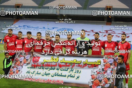 1650303, Tehran, Iran, لیگ برتر فوتبال ایران، Persian Gulf Cup، Week 23، Second Leg، Persepolis 1 v 0 Esteghlal on 2021/05/14 at Azadi Stadium