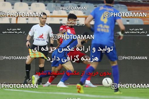 1650329, Tehran, Iran, لیگ برتر فوتبال ایران، Persian Gulf Cup، Week 23، Second Leg، Persepolis 1 v 0 Esteghlal on 2021/05/14 at Azadi Stadium
