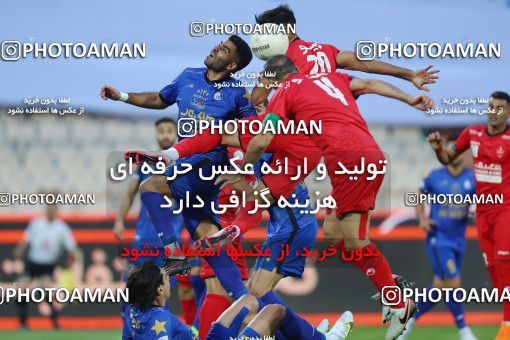 1650307, Tehran, Iran, لیگ برتر فوتبال ایران، Persian Gulf Cup، Week 23، Second Leg، Persepolis 1 v 0 Esteghlal on 2021/05/14 at Azadi Stadium