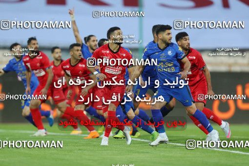 1650283, Tehran, Iran, لیگ برتر فوتبال ایران، Persian Gulf Cup، Week 23، Second Leg، Persepolis 1 v 0 Esteghlal on 2021/05/14 at Azadi Stadium
