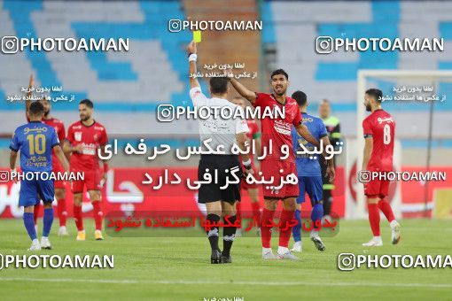 1650274, Tehran, Iran, لیگ برتر فوتبال ایران، Persian Gulf Cup، Week 23، Second Leg، Persepolis 1 v 0 Esteghlal on 2021/05/14 at Azadi Stadium