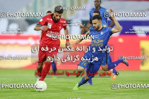 1650293, Tehran, Iran, لیگ برتر فوتبال ایران، Persian Gulf Cup، Week 23، Second Leg، Persepolis 1 v 0 Esteghlal on 2021/05/14 at Azadi Stadium