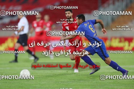 1650280, Tehran, Iran, لیگ برتر فوتبال ایران، Persian Gulf Cup، Week 23، Second Leg، Persepolis 1 v 0 Esteghlal on 2021/05/14 at Azadi Stadium