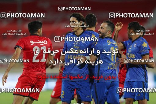 1650323, Tehran, Iran, لیگ برتر فوتبال ایران، Persian Gulf Cup، Week 23، Second Leg، Persepolis 1 v 0 Esteghlal on 2021/05/14 at Azadi Stadium