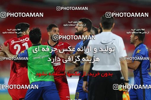 1650313, Tehran, Iran, لیگ برتر فوتبال ایران، Persian Gulf Cup، Week 23، Second Leg، Persepolis 1 v 0 Esteghlal on 2021/05/14 at Azadi Stadium