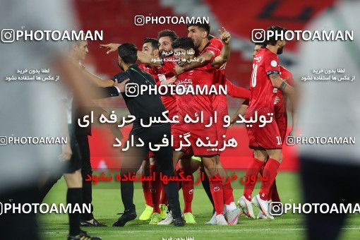 1650308, Tehran, Iran, لیگ برتر فوتبال ایران، Persian Gulf Cup، Week 23، Second Leg، Persepolis 1 v 0 Esteghlal on 2021/05/14 at Azadi Stadium
