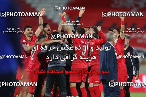 1650299, Tehran, Iran, لیگ برتر فوتبال ایران، Persian Gulf Cup، Week 23، Second Leg، Persepolis 1 v 0 Esteghlal on 2021/05/14 at Azadi Stadium