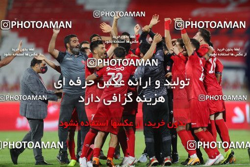1650267, Tehran, Iran, لیگ برتر فوتبال ایران، Persian Gulf Cup، Week 23، Second Leg، Persepolis 1 v 0 Esteghlal on 2021/05/14 at Azadi Stadium