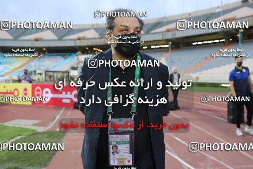 1653833, Tehran, Iran, لیگ برتر فوتبال ایران، Persian Gulf Cup، Week 23، Second Leg، Persepolis 1 v 0 Esteghlal on 2021/05/14 at Azadi Stadium