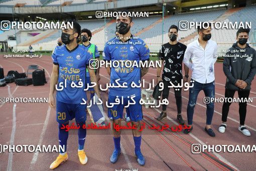 1653945, Tehran, Iran, لیگ برتر فوتبال ایران، Persian Gulf Cup، Week 23، Second Leg، Persepolis 1 v 0 Esteghlal on 2021/05/14 at Azadi Stadium