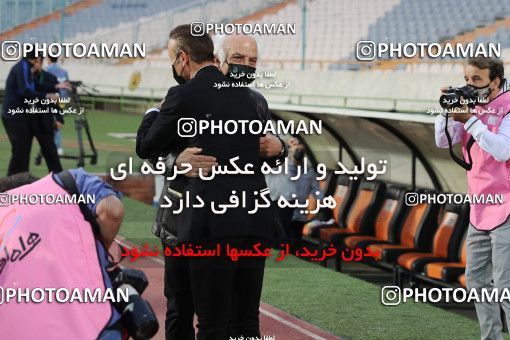 1653858, Tehran, Iran, لیگ برتر فوتبال ایران، Persian Gulf Cup، Week 23، Second Leg، Persepolis 1 v 0 Esteghlal on 2021/05/14 at Azadi Stadium