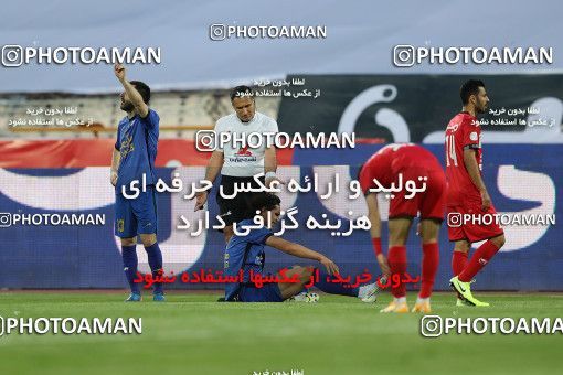1653978, Tehran, Iran, لیگ برتر فوتبال ایران، Persian Gulf Cup، Week 23، Second Leg، Persepolis 1 v 0 Esteghlal on 2021/05/14 at Azadi Stadium