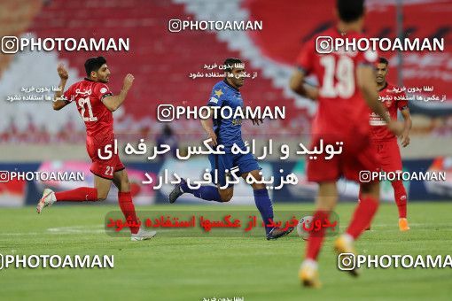 1653960, Tehran, Iran, لیگ برتر فوتبال ایران، Persian Gulf Cup، Week 23، Second Leg، Persepolis 1 v 0 Esteghlal on 2021/05/14 at Azadi Stadium