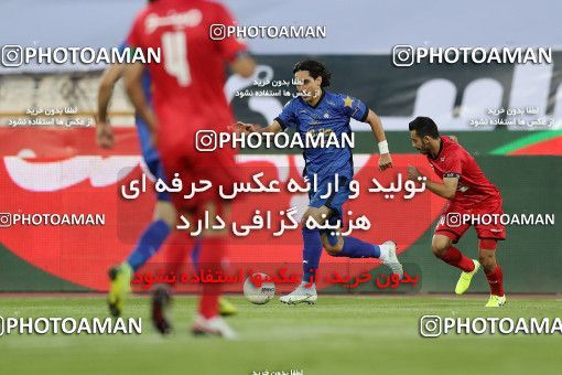 1653895, Tehran, Iran, لیگ برتر فوتبال ایران، Persian Gulf Cup، Week 23، Second Leg، Persepolis 1 v 0 Esteghlal on 2021/05/14 at Azadi Stadium