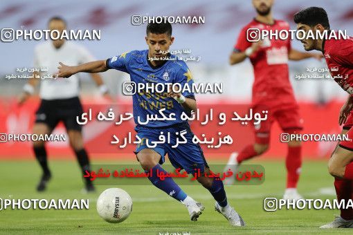 1653872, Tehran, Iran, لیگ برتر فوتبال ایران، Persian Gulf Cup، Week 23، Second Leg، Persepolis 1 v 0 Esteghlal on 2021/05/14 at Azadi Stadium