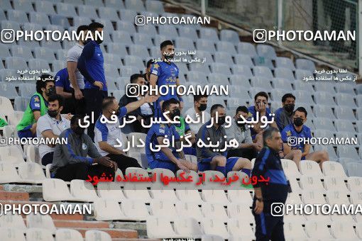 1653964, Tehran, Iran, لیگ برتر فوتبال ایران، Persian Gulf Cup، Week 23، Second Leg، Persepolis 1 v 0 Esteghlal on 2021/05/14 at Azadi Stadium