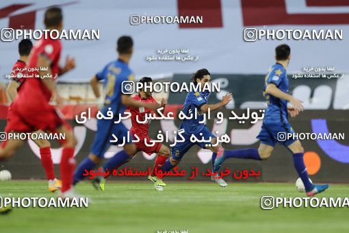 1653804, Tehran, Iran, لیگ برتر فوتبال ایران، Persian Gulf Cup، Week 23، Second Leg، Persepolis 1 v 0 Esteghlal on 2021/05/14 at Azadi Stadium