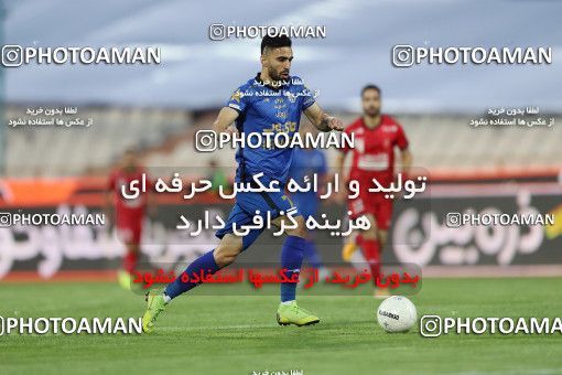 1653771, Tehran, Iran, لیگ برتر فوتبال ایران، Persian Gulf Cup، Week 23، Second Leg، Persepolis 1 v 0 Esteghlal on 2021/05/14 at Azadi Stadium