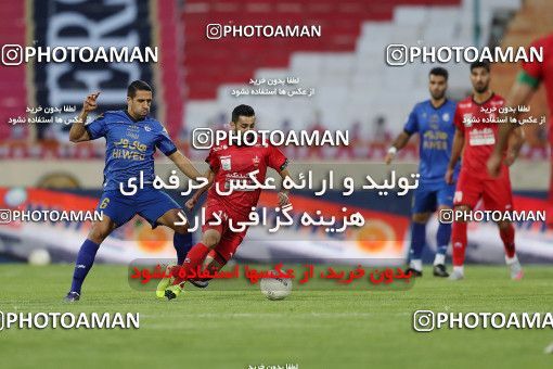 1653883, Tehran, Iran, لیگ برتر فوتبال ایران، Persian Gulf Cup، Week 23، Second Leg، Persepolis 1 v 0 Esteghlal on 2021/05/14 at Azadi Stadium