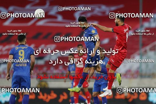 1653849, Tehran, Iran, لیگ برتر فوتبال ایران، Persian Gulf Cup، Week 23، Second Leg، Persepolis 1 v 0 Esteghlal on 2021/05/14 at Azadi Stadium