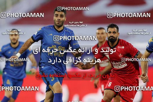 1653911, Tehran, Iran, لیگ برتر فوتبال ایران، Persian Gulf Cup، Week 23، Second Leg، Persepolis 1 v 0 Esteghlal on 2021/05/14 at Azadi Stadium