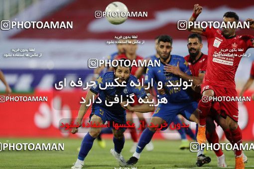 1653782, Tehran, Iran, لیگ برتر فوتبال ایران، Persian Gulf Cup، Week 23، Second Leg، Persepolis 1 v 0 Esteghlal on 2021/05/14 at Azadi Stadium