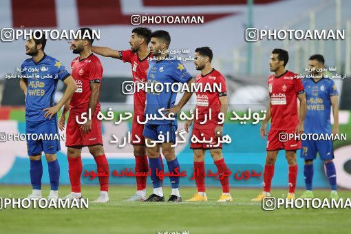 1653773, Tehran, Iran, لیگ برتر فوتبال ایران، Persian Gulf Cup، Week 23، Second Leg، Persepolis 1 v 0 Esteghlal on 2021/05/14 at Azadi Stadium